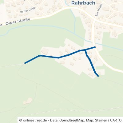 Bruchstraße Kirchhundem Rahrbach 