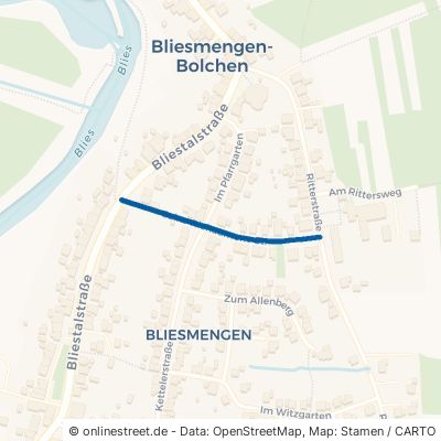 Sains-Richaumont-Straße Mandelbachtal Bliesmengen-Bolchen 