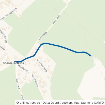 Rodweg Dornburg-Camburg Dorndorf-Steudnitz 
