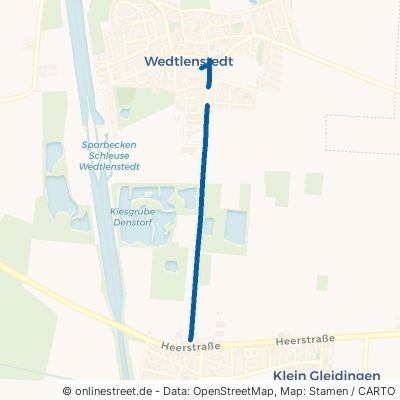 Denstorfer Straße Vechelde Wedtlenstedt 