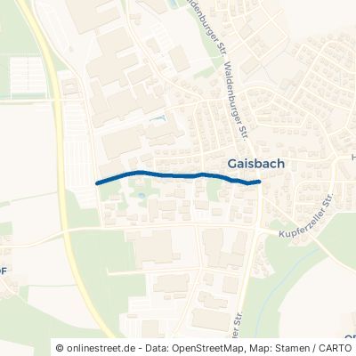 Unterhofer Straße Künzelsau Gaisbach 