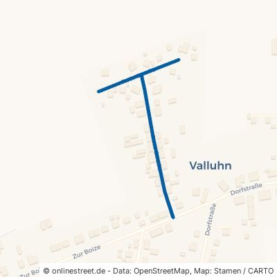 Rote Straße Lüttow-Valluhn Valluhn 
