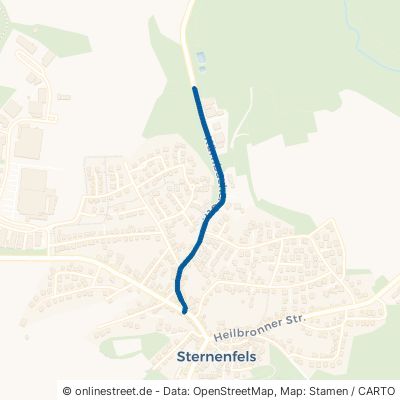 Kürnbacher Straße Sternenfels 