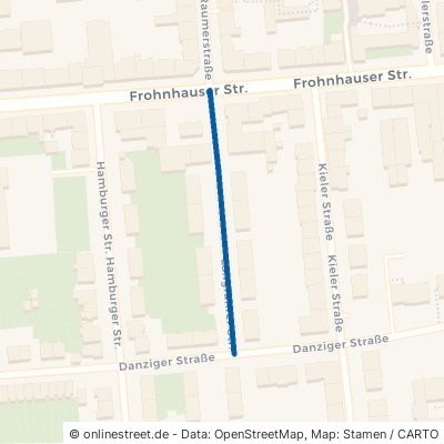 Langfuhrer Straße Essen Frohnhausen 