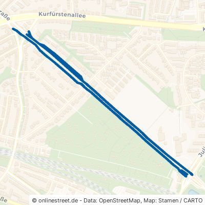Konrad-Adenauer-Allee Bremen Gartenstadt Vahr 