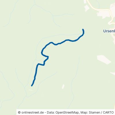 Bärengrundweg Schriesheim Ursenbach 