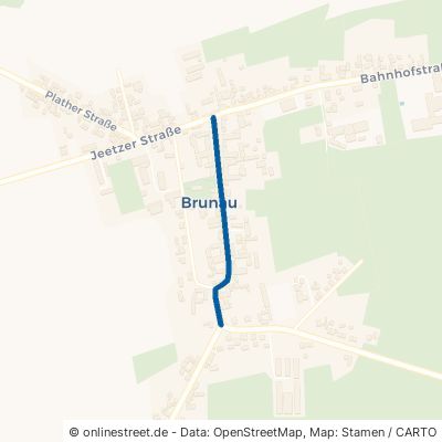 Große Dorfstraße Kalbe Brunau 