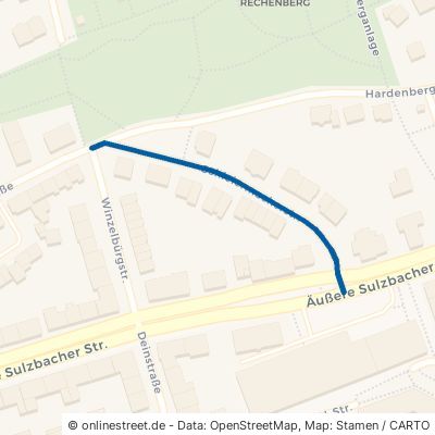 Schleiermacherstraße Nürnberg Rechenberg 