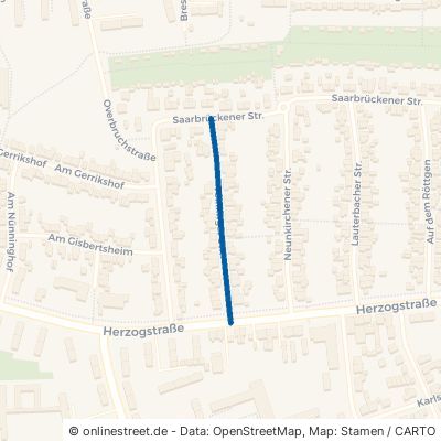 Völklinger Straße Duisburg Overbruch 