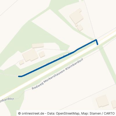 Kleinbardorfer Straße Bad Königshofen im Grabfeld Merkershausen 