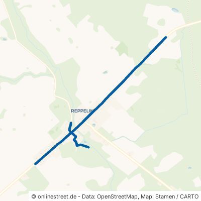 Sanitzer Straße Sanitz Reppelin 