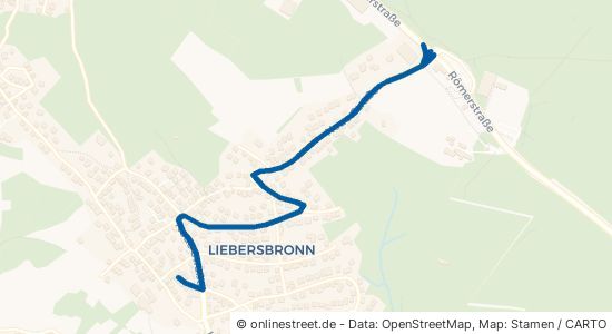 Neue Straße Esslingen am Neckar Liebersbronn 