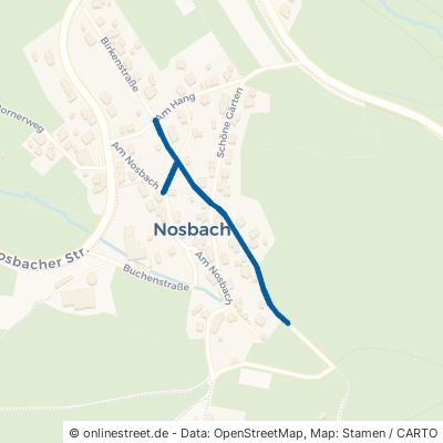 Waldstraße Reichshof Nosbach 
