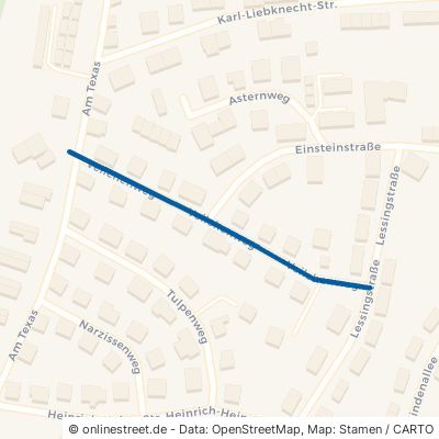 Veilchenweg Sonneberg Wehd 