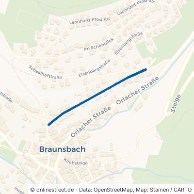 Panoramastraße Braunsbach 