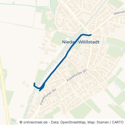 Eisenbahnstraße Wöllstadt Nieder-Wöllstadt 