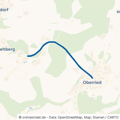 Rehberger Straße Drachselsried Oberried 