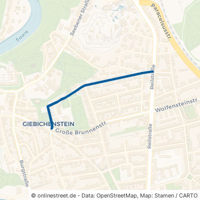 Friedenstraße 06114 Halle (Saale) Giebichenstein Stadtbezirk Nord