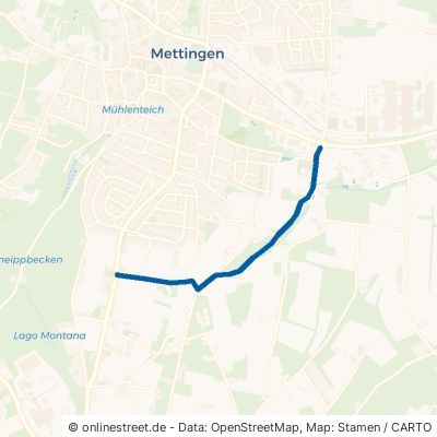 Papiermühlenweg Mettingen Muckhorst-Höveringhausen 