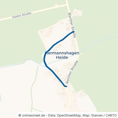 Heideweg 18317 Saal Hermannshagen-Heide 