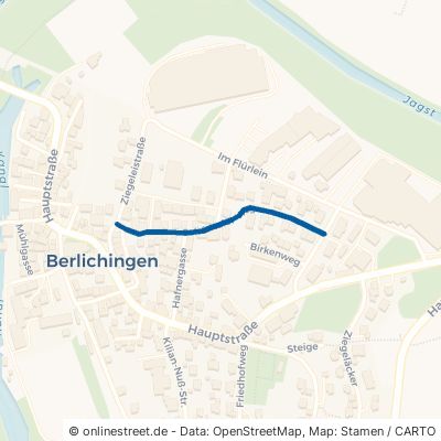 Schöntaler Weg Schöntal Berlichingen 