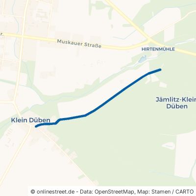 Jamlitzer Weg Jämlitz-Klein Düben Klein Düben 