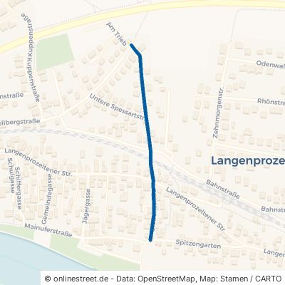 Grabenstraße Gemünden am Main Langenprozelten 