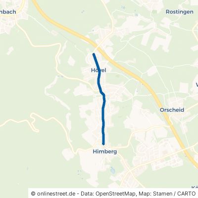 Aegidienberger Straße Bad Honnef Aegidienberg 