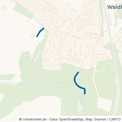 Wanderweg Sauergras Waldheim 