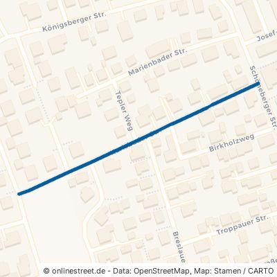 Karlsbader Straße Neu-Ulm-Bellenberg 