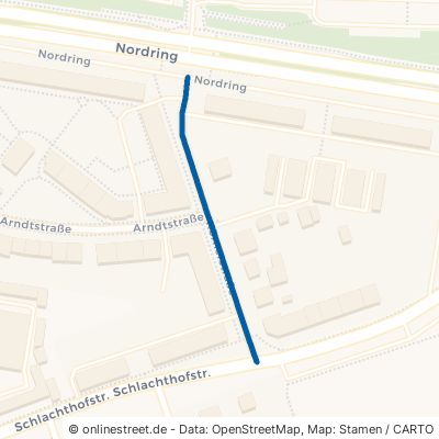 Körnerstraße Cottbus Schmellwitz 