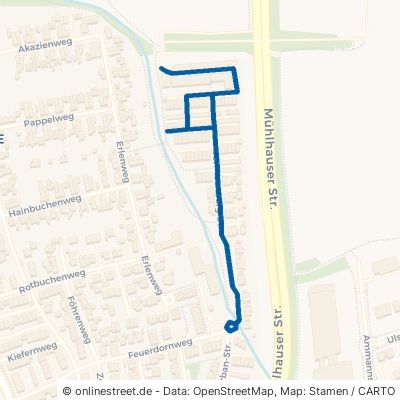 Von-Ysenburg-Straße Augsburg Hammerschmiede 
