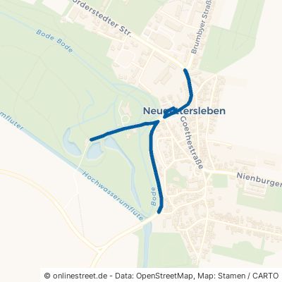 Friedensstraße Nienburg Neugattersleben 
