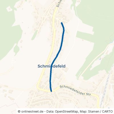 Feldweg Saalfeld (Saale) Schmiedefeld 