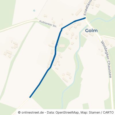 Neetzkaer Weg Groß Miltzow Golm 