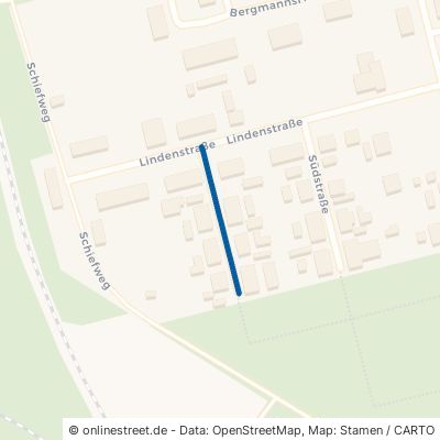 Kurze Straße Braunsbedra Neumark 
