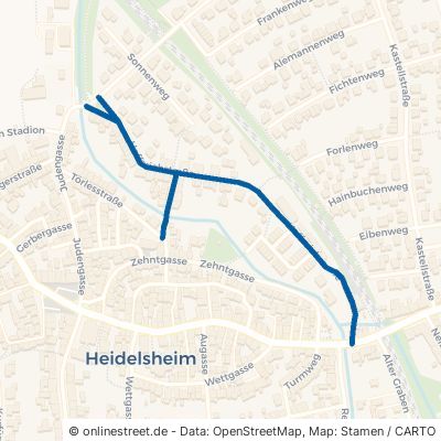 Hofferichstraße Bruchsal Heidelsheim 