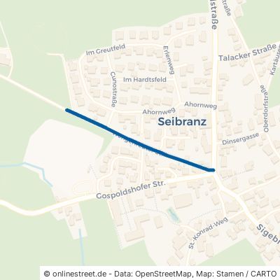 Wengenreuter Straße Bad Wurzach Seibranz 