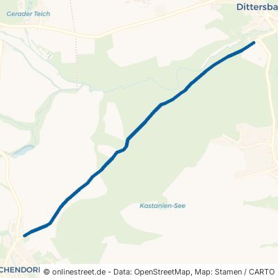 Dittersbacher Straße Dürrröhrsdorf-Dittersbach 