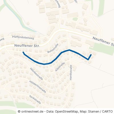 Hohenstaufenstraße Kohlberg 