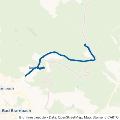Hennebacher Straße 08648 Bad Brambach Rohrbach 