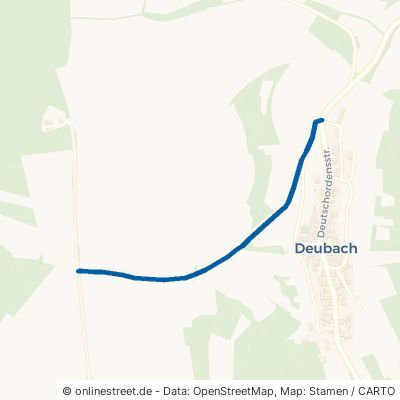 Totenweg Lauda-Königshofen Deubach 