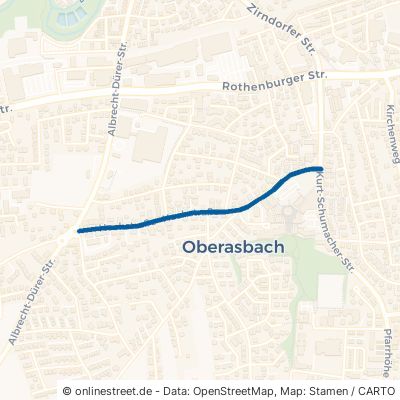 Vordere Hochstraße Oberasbach Altenberg 