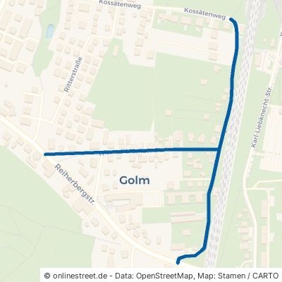 Thomas-Müntzer-Straße Potsdam Golm 
