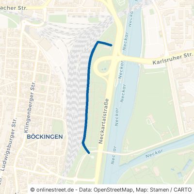 Böckinger-Wasen-Weg Heilbronn 
