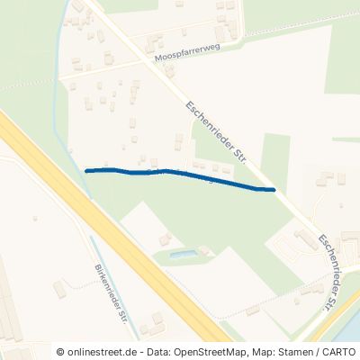 Gehrenäckerweg München Aubing-Lochhausen-Langwied 