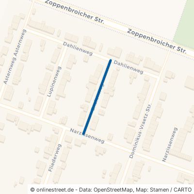 Enzianweg Mönchengladbach Giesenkirchen 