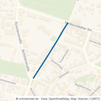Gneisenaustraße Quedlinburg 