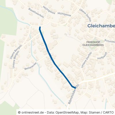 Schäfersgasse Römhild Gleichamberg 