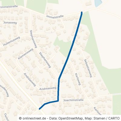Strangmühlenstraße Gütersloh Avenwedde 